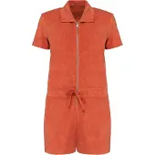 Native Spirit Umweltfreundliches Short-Jumpsuit aus Frottee für Damen