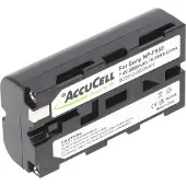 AccuCell Akku passend für Sony NP-F550 7,4 Volt 2600mAh Sony NPF530, NPF330