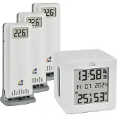 TFA-Dostmann TFA.me Starter Set Funk-Thermo-/Hygrometer Weiß 35.8113.02