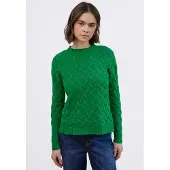 Street One Studio Stehkragenpullover im soften Baumwoll-Mix
