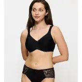 Triumph Minimizer-BH "Modern Soft+Cotton" verkleinert die Brust optisch um eine Cup-Größe