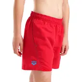 Arena Badeshorts "FUNDAMENTALS LOGO JR BOXER R" für Kinder, mit Seitentaschen, mit Mesh-Innenslip, schnelltrocknend
