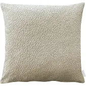 Apelt Dekokissen "Toulouse", beige (natur, unifarben), B:45cm H:10cm L:45cm, Chenille, Polyester, Dekokissen_Sitzkissen_Kissenhüllen, Dekokissen, Chenille mit 3D Effekt