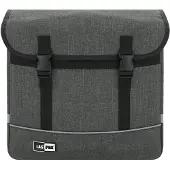 Lastpak Fahrradtasche Doppel 35 L Canvas Grau