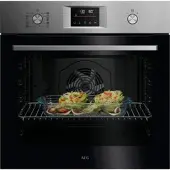 AEG Series 5000 OU5PB41FSM, Medium, Elektrischer Ofen, 72 l, 72 l, 2700 W, Pyrolytisch