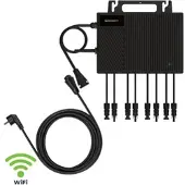 Growatt NEO 1800M-X2 Mikrowechselrichter mit Anschlusskabel 5 m | 1800 W / WiFi