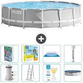 Intex Prism Frame Pool Rund - 427x107 cm - 7-teilig S532