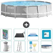 Intex Prism Frame Pool Rund - 427x107 cm - 7-teilig S621
