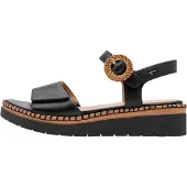 Tamaris Ledersandalen Keilabsatz Comfort