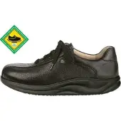 Finn Comfort , Watford, Herren, Schnürer, Schwarz, Leder, NEU - Herrenschuhe Bequemschuhe, Schwarz, leder (panama)