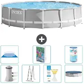 Intex Prism Frame Pool Rund - 427x107 cm - 6-teilig S594