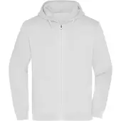James & nicholson Herren Kapuzen Sweatjacke JN756 white M