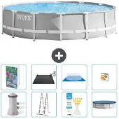 Intex Prism Frame Pool Rund - 427x107 cm - 7-teilig S559