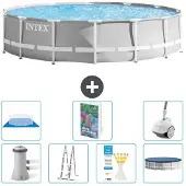 Intex Prism Frame Pool Rund - 427x107 cm - 6-teilig S616