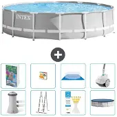 Intex Prism Frame Pool Rund - 427x107 cm - 7-teilig S590