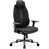 Diablo CHAIRS Ergonomischer Computerstuhl Bürostuhl, schwarz, V-Flash Ultra Black