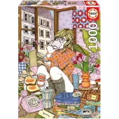 Educa Eine Frage Der Zeit Ana Jarén Puzzle 1000 Stücke Golden Kinder Golden One Size