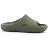 Crocs Herren Flipflops, leichte Badeschuhe aus Kunststoff in Olivgrün für Strand und Pool