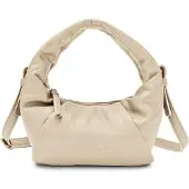 Les Visionnaires Greta Mini Essential Soft Grainy - Umhängetasche 23 cm (vanilla)