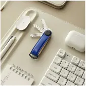 OrbitKey - Leather Key Organiser - Ultramarine