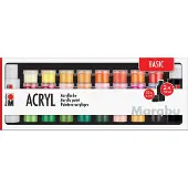 Marabu Acrylfarbe Set Basic