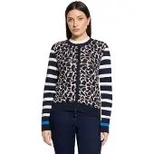 Betty Barclay Strickjacke "Damen mit Aufdruck" 1 tlg.