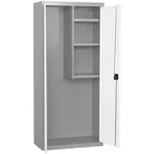 Simon Rack Aktenschrank, Mehrzweckschrank, Stahl-Aufbewahrungsschrank, 0 Ebenen, Doppeltüren, Schloss - Simonlocker