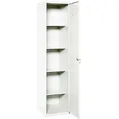 Simon Rack Aktenschrank, Mehrzweckschrank, Stahl-Aufbewahrungsschrank, 4 Ebenen, Schloss - Simonlocker
