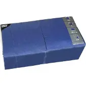 Papstar Servietten 3-lagig 330x330 mm dunkelblau, 250 St.
