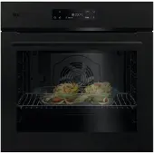 AEG 7000 MealAssist / Einbaubackofen / Pyrolytische Selbstreinigung / Matt Black NBU7P60KT