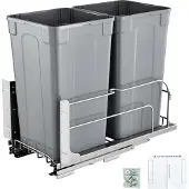 Vevor ausziehbarer Mülleimer (27 Qt x 2)