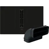 Siemens ED811BS16E + HZ9VDSB2, Schwarz, Integriert, 80.2 cm, Zonen-Induktionskochfeld, Glaskeramik, 4 Zone(n)