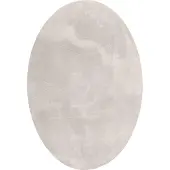 vidaXL Bereichsteppiche Oval HUARTE Sand 140 x 200 cm 100 %Polyester