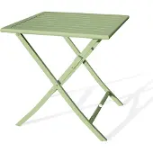 DCB Groupe Gartenklapptisch, Aluminium, lagunengrün