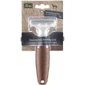 DOG SPORT HUNTER Trimmstriegel Spa mit Edelstahlklinge 15,5 x 6,5 cm