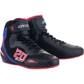Alpinestars FQ20 Faster-3 Rideknit Schuhe Black Bright Red Blue, Größe: 8.5