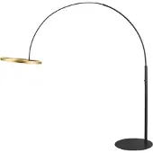 SLV One Bow Fl, Schwarz, Stahl, II, Nicht austauschbare(s) Leuchtmittel, 22 W, LED