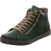 Rieker Guana Damenschuhe Schnürstiefel Grün Freizeit, Schuhgröße:39 EU