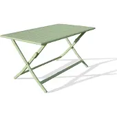 DCB Groupe Gartenklapptisch, Aluminium, lagunengrün