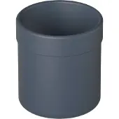 Hewi Polyamidbecher Ser 477, matt, flachbodig anthrazitgrau