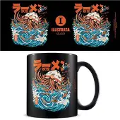 Pyramid Ilustrata Dark Ramen Mug