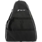 Flat Cat Trolley Bag, schwarz
