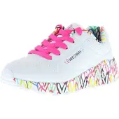 SKECHERS X Jgoldcrown: Uno Lite Sneakers Laag - Wit - Maat 38
