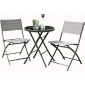 Huismerk Premium-Gartenset Bistro – 1 Tisch + 2 Stühle