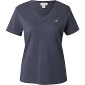 Calvin Klein Jeans Archive Jersey V-neck T-shirt Ebony Größe: XS | Hemden Outlet | Damen | Schwarz