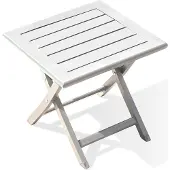 DCB Groupe Gartenklapp Couchtisch, Aluminium