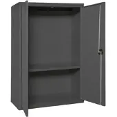 Simon Rack Aktenschrank, Mehrzweckschrank, Stahl-Aufbewahrungsschrank, 1 Ebenen, Doppeltüren, Schloss - Simonlocker