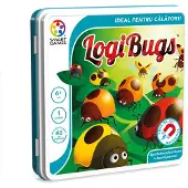 SmartGames LogiBugs – magnetisches Logikspiel mit 48 Herausforderungen (rumanische Ausgabe)