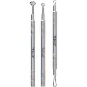Staleks Beauty & Care 30 Gesichtsbehandlungsspatel-Set ( Clear Haut Toolset)