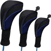 INF Golfschlägerhüllen – Hölzer 1, 3 und 5 Blau